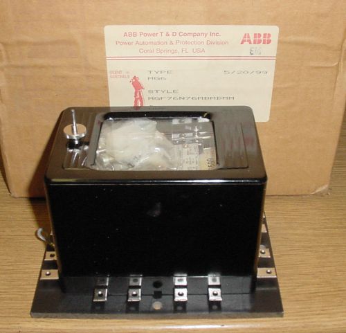 Abb mg-6 auxiliary relay mgf76n76mbmbmm new for sale