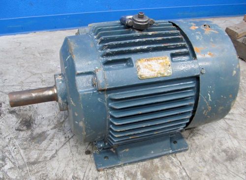 25 hp reliance electric motor 3530 rpm 1-7/8&#034; shaft diameter for sale