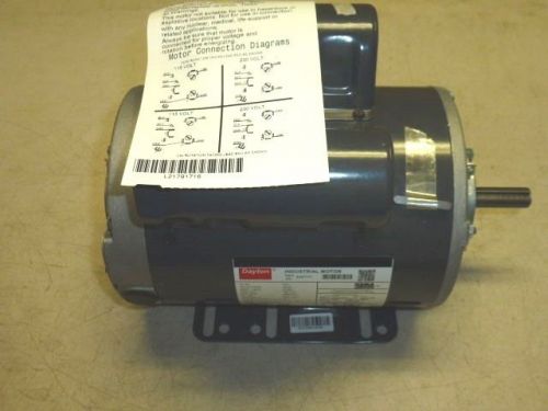 New! dayton capacitor-start motor 3/4hp, 1725 rpm, 115/230v, frame: 56h, 30pt71 for sale