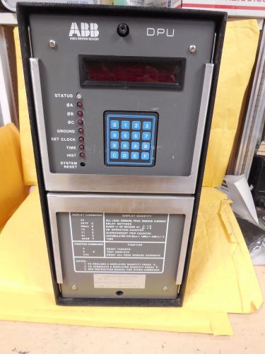 Abb dpu relay distribution protection system asea brown boveri 445v1420-600 for sale