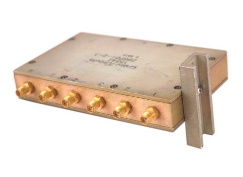 Mini-circuits zb6pd1-2-1 coaxial 6-way power splitter/combiner module 1-in/6-out for sale