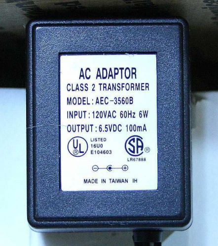 9 new wall transformers for Minitor III/ IV pagers          model AEC-3560B
