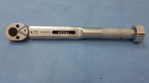 TOHNICHI 450QL Adjustable Torque Wrench, 100 - 500 kgf cm