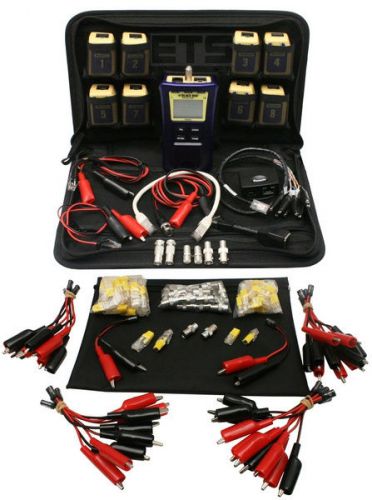 JDSU Test-Um Black Box Resi-Tester TP300 KP420 Coax 2 Wire Map Cable Tester Kit