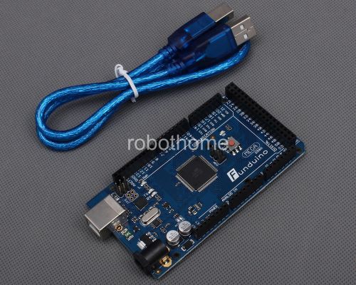 ATmega2560-16AU Board Funduino Mega 2560(Arduino-compatible)&amp; Free USB Cable