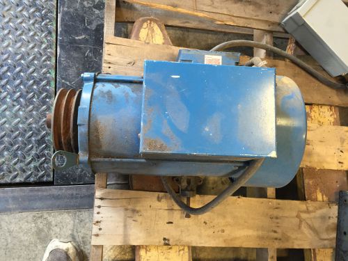 Doerr 10 hp, 1730 rpm, 215tz frame, 230 volt, 1 phase electric motor for sale