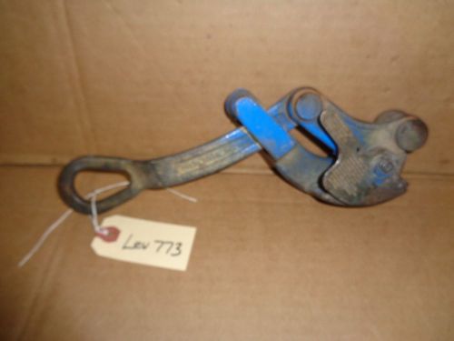 Klein tools  cable grip puller 4500 lb capacity  1685-20   5/32 - 7/8  lev773 for sale