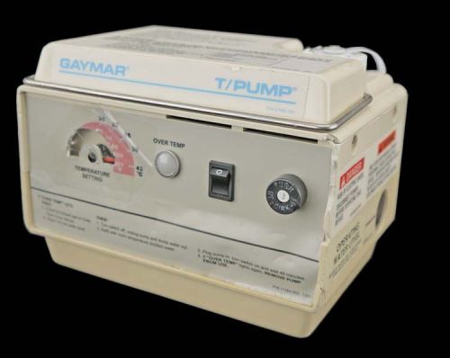 Gaymar TP-500 T-Pump Medical Temperature Controlled Heat Therapy Pump +Hoses