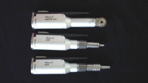 LOT 3 ZIMMER HALL SURGICAL 2 MICRO E DRILL 5040-01 SAGITTAL SAW 5040-02 TOOLS