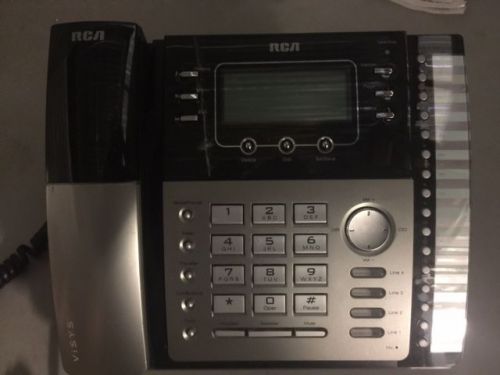 RCA 4 Line Office Phone ViSYS 25424RE1-A No power adaptor