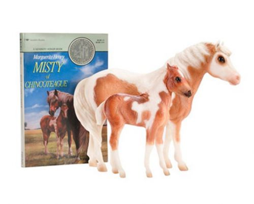 Breyer Misty And Stormy Model and Book Set Great Gift! Young Reader Children