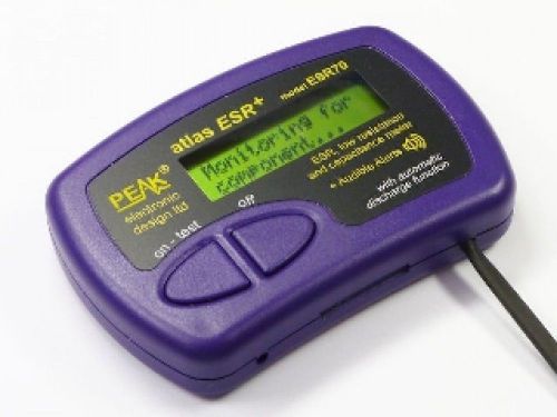 Peak esr70 atlas esr plus capacitor analyser with audible alerts from japan for sale
