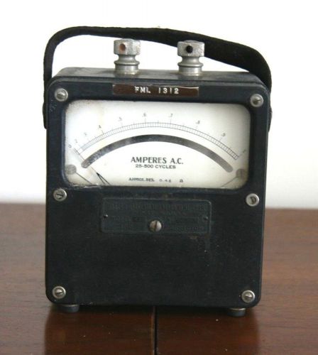 Weston Electrical Amperes A.C. Meter, Model 433