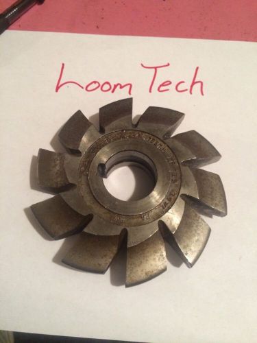Used INVOLUTE GEAR CUTTER #4 3P 26-34T 14.5PA 1-1/4&#034;bore HS National
