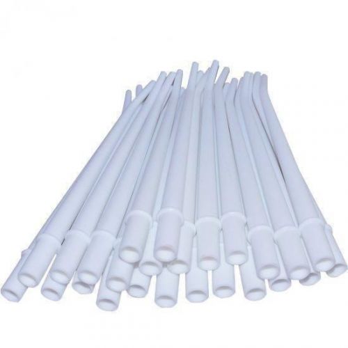 1 pack 25 pcs 1/8&#034; dental large orifice surgical aspirator suction tips caa for sale