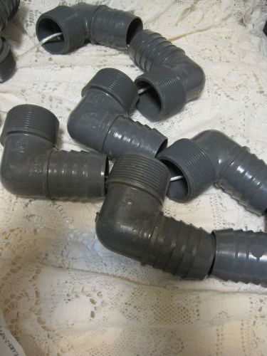 Lot of 4 - spears d2609 1 1/2&#034; pvc pipe connector elbow fitting - new for sale