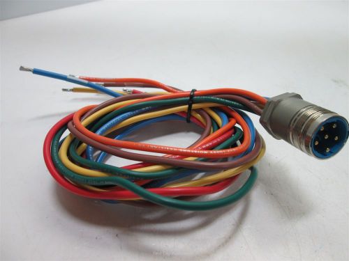 Turck CSF 622-6-1 Bulk Cable, 600V 30A Rating, M23 Connection to 6x12AWG Wires