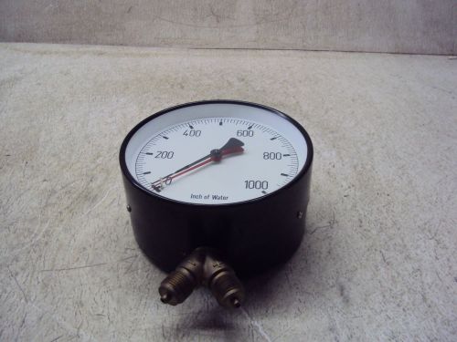 WIKA GAUGE 0-1000 INCH OF WATER  NEW