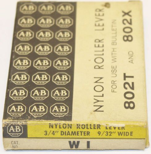 Allen bradley nylon limit switch roller lever 802t wi 802x wi for sale