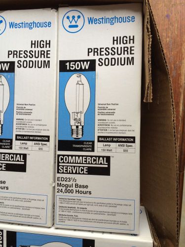 150W Westinghouse 37443 Light Bulb High Pressure Sodium HID 2700k Clear ED23-1/2