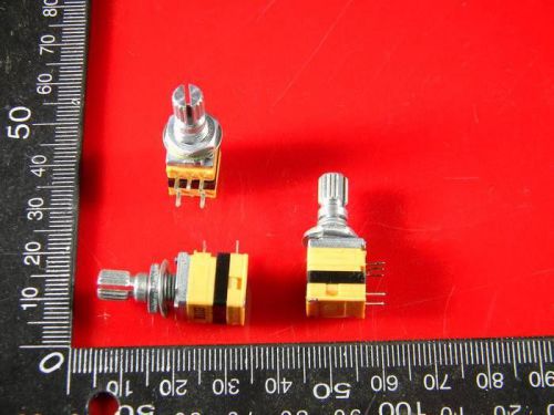 2pcs B10K Variable Resistor Mono Potentiometer B103 Tact Switch function #2246