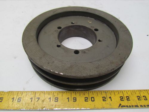 T.b. wood&#039;s 7.0x2b-sk 2 groove pulley sheave qd bore sk bushing 7.37&#034; o.d. for sale