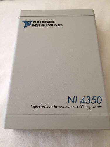 National Instruments NI 4350 High-Precision Temperature and Voltage Meter