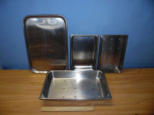 Stainless Steel Trays LOT Vollrath Polar Polarware