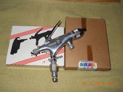 DEVILBISS EGA-503-390F Conventional Spray Gun,.042&#034;/1.1mm NIB!