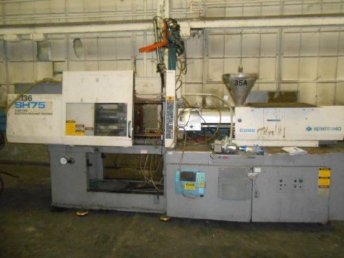 Sumitomo sh 75 injection molding machine c-250, great price for sale