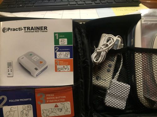 New wl 220/ practi-trainer automated external defibrillator (AED)  universal in