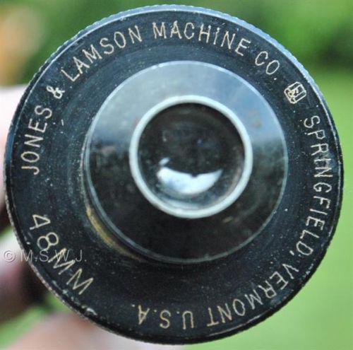 Vintage Jones &amp; Lamson 48mm Comparator Lens .