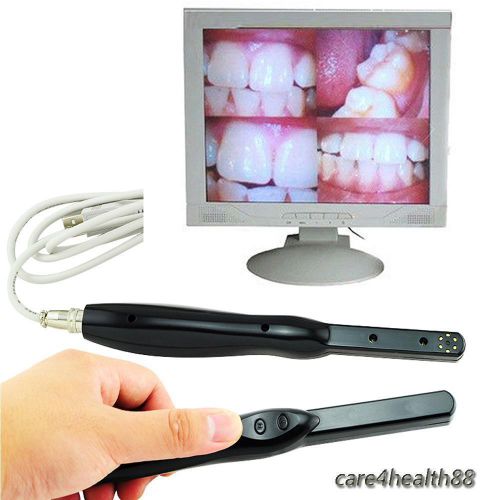 Newest Dental HD USB 2.0 Intra Oral Camera 6 Mega Pixels 6-LED sharp image CA