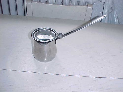 Camel Stainless Steel #8 Long Handle Maple Syrup Gravy Dispenser 18-8 Dish Can