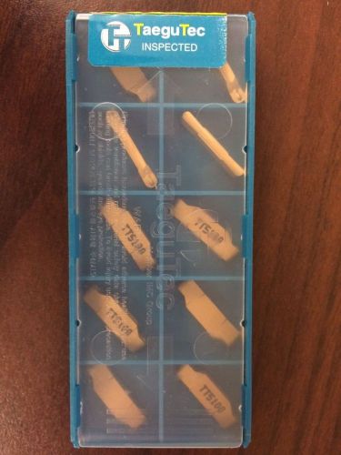 New 10-pack ingersoll tdt3.00e-1.50 tt5100 carbide turn/groove inserts 6400656 for sale