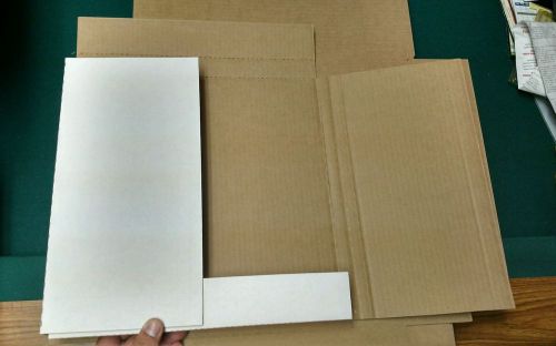 **COMBO** 18 Variable Depth LP Record Mailers + 22 Cardboard Protection Pads