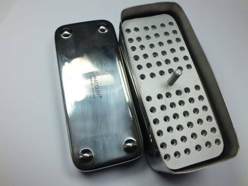 Dental Endodontic Endo Box 72 Holes ADDLER German Stainless Rust Proof Warranty