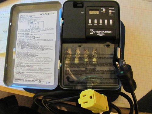 INTERMATIC MODEL ET171C ELECTRONIC INTERMATIC TIMER WIRED TO GO