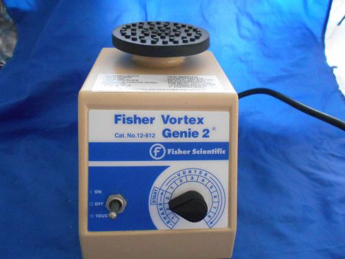 Fisher Vortex Genie 2 12-812 w/ Platform head G-560  Orbital Shaker Mixer