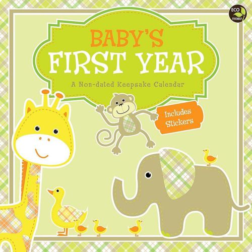 2016 Baby&#039;s First Year 12&#034; x 12&#034; Wall Calendar TF Publishing nondated baby NEW