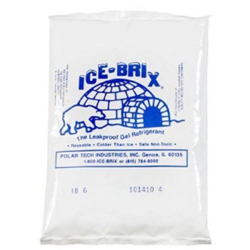 5 1/2&#034; x 4&#034; x 3/4&#034; - 6 oz. polar tech ice-brix™ cold packs (case of 48) for sale