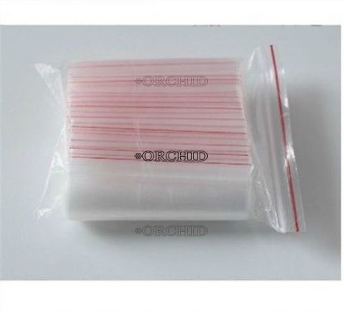 100pcs clear pe plastic self adhesive seal resealable bags 4x6cm #1558619