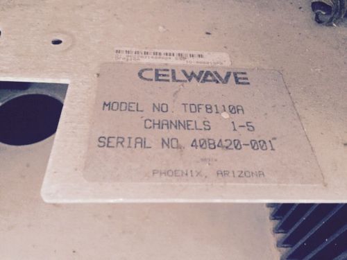 Cellwave 5 Channel Combiner