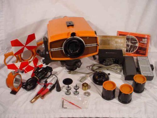 Hp hewlett packard 3810a total station w/ accessories in case for sale