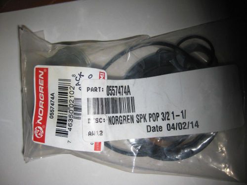 Norgren Repair Kit # 0557474A - Poppet Valve repair kit with Vacuum service