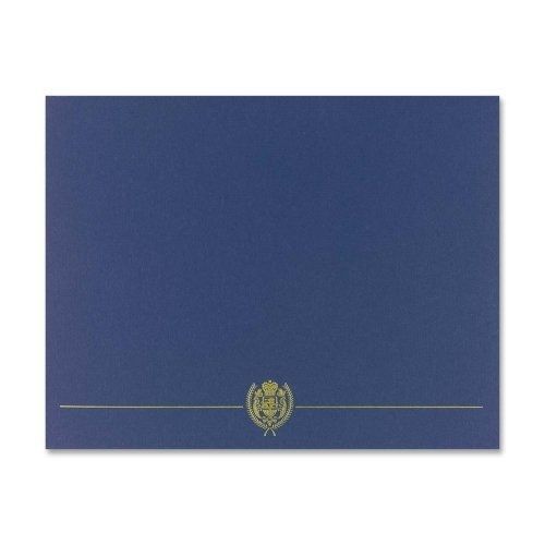 Great papers! navy certificate cover, 12 x 9.375 inches, 5 count (903115) for sale