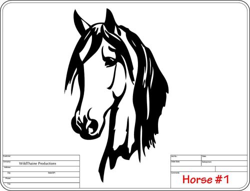 DXF File Horse # 1 CNC dxf  for Plasma Laser Vector Cnc Dxf cnc Wall Art