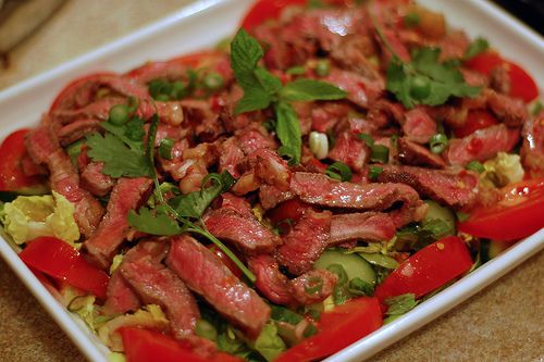 Recipe Thai Beef Salad Food Delicious Dish Asian Cooking DIY Cuisine Kitchen New