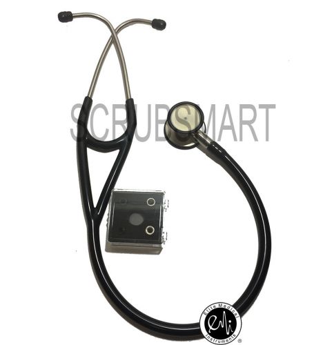 New black esc222 cardiology stethoscope medical professionals nurses &amp; students for sale