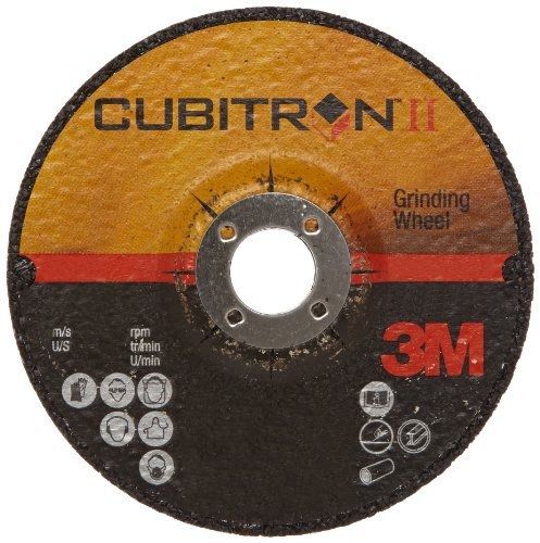 3m cubitron ii depressed center grinding wheel t27, precision shaped ceramic for sale